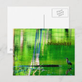Mississippi Lake Briefkaart (Voorkant / Achterkant)