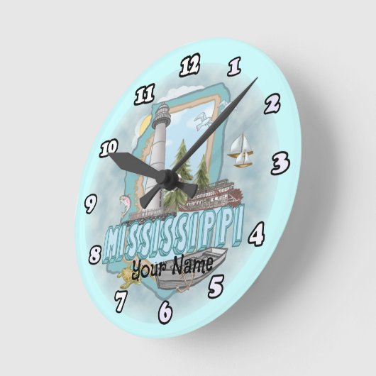 Mississippi Lighthouse klok (Hoek)