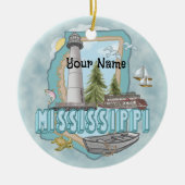 Mississippi Lighthouse ornament (Voorkant)