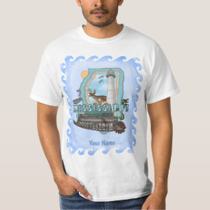 Mississippi Lighthouse t-shirt