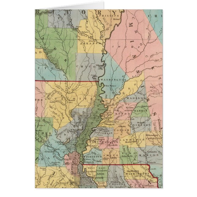 Mississippi, Louisiana, Arkansas (Voorkant)