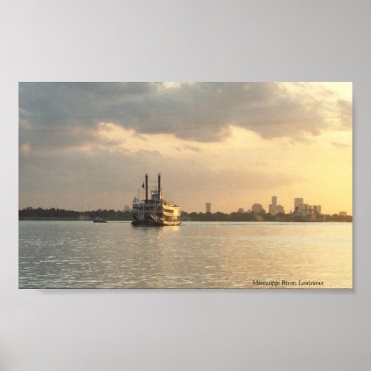 Mississippi, Louisiana Poster (Voorkant)