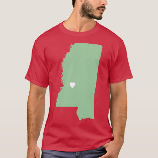 Mississippi Love in Sage Oversized T-shirt