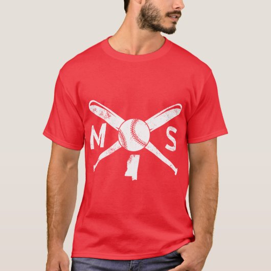 Mississippi Love MS Mississippi Gear T-shirt (Voorkant)