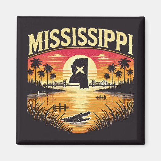 Mississippi Magneet (Voorkant)