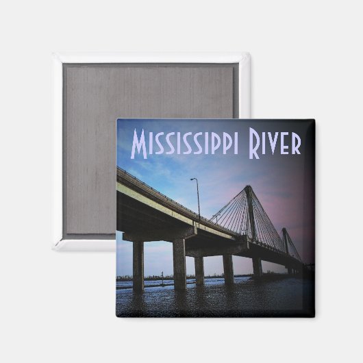 Mississippi Magneet (Voorkant / Achterkant)