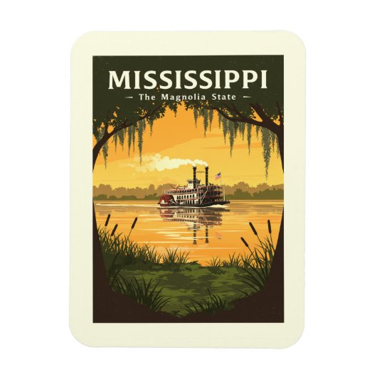  Mississippi Magneet (Verticaal)