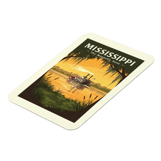  Mississippi Magneet (Linkerzijde)