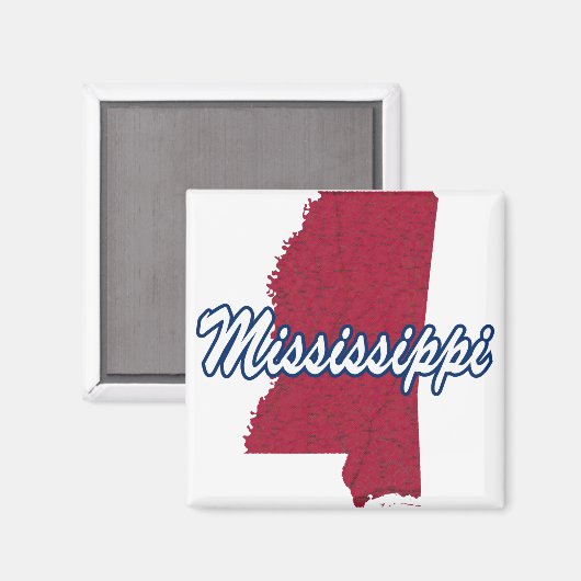 Mississippi Magneet (Voorkant / Achterkant)
