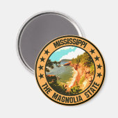 Mississippi Magneet (Voorkant / Achterkant)