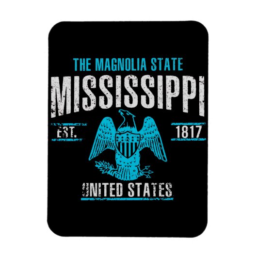 Mississippi Magneet (Verticaal)