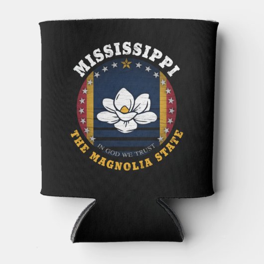 MISSISSIPPI MAGNOLIA STATE FLAG BLIKJESKOELER (Voorkant)