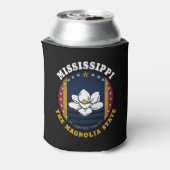 MISSISSIPPI MAGNOLIA STATE FLAG BLIKJESKOELER (Blikje Achterkant)