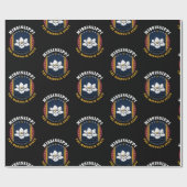 MISSISSIPPI MAGNOLIA STATE FLAG CADEAUPAPIER (Vlak)