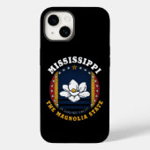 MISSISSIPPI MAGNOLIA STATE FLAG Case-Mate iPhone CASE (Achterkant)