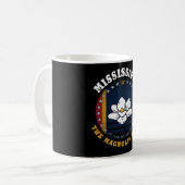 MISSISSIPPI MAGNOLIA STATE FLAG KOFFIEMOK (Voorkant links)