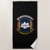 MISSISSIPPI MAGNOLIA STATE FLAG STRANDLAKEN (Voorkant)