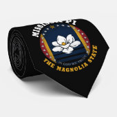 MISSISSIPPI MAGNOLIA STATE FLAG STROPDAS (Opgerold)