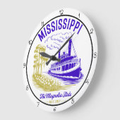 Mississippi Magnolia State Rivierboot Grote Klok (Hoek)