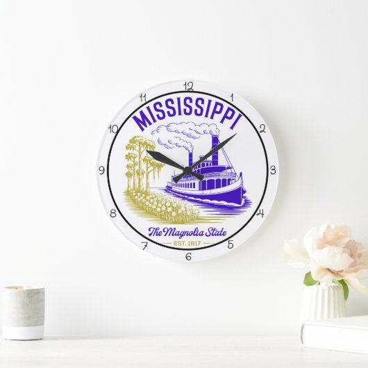 Mississippi Magnolia State Rivierboot Grote Klok (Huis)
