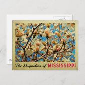 Mississippi Magnolias Briefkaart (Voorkant / Achterkant)