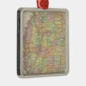 Mississippi Metalen Ornament (Rechts)