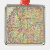 Mississippi Metalen Ornament (Voorkant)