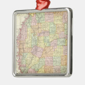 Mississippi Metalen Ornament (Links)