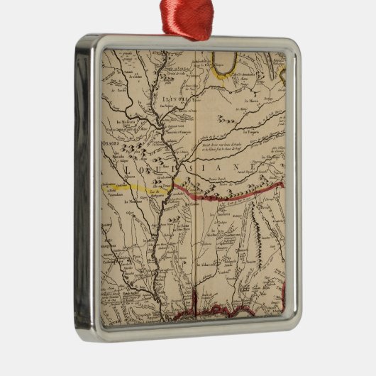 Mississippi Metalen Ornament (Rechts)