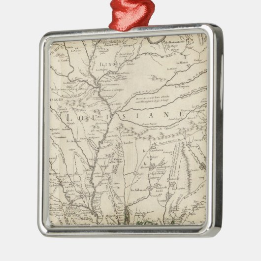 Mississippi Metalen Ornament (Links)