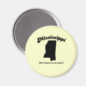 Mississippi Motto - Spell it it Magneet (Voorkant / Achterkant)