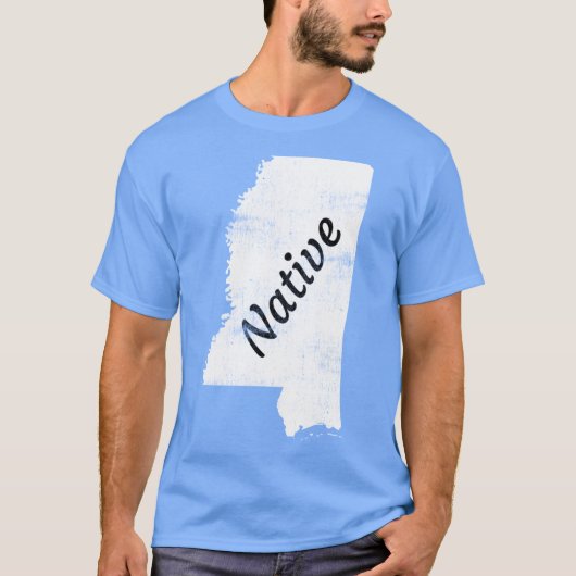 Mississippi Native Design T-shirt (Voorkant)