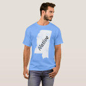 Mississippi Native Design T-shirt (Voorkant volledig)