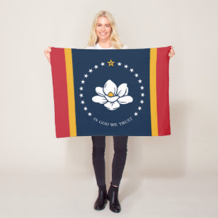 mississippi nieuwe vlag vs verenigde staten americ fleece deken