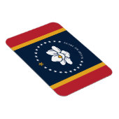 mississippi nieuwe vlag vs verenigde staten americ magneet (Rechterzijde)