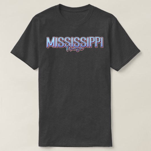 Mississippi Nurse 1 T-shirt (Design voorkant)