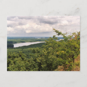 Mississippi Overlook South Briefkaart