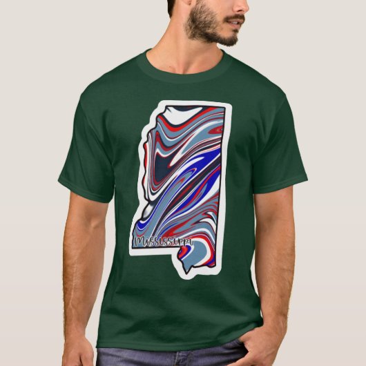 Mississippi Oversized 6 T-shirt (Voorkant)