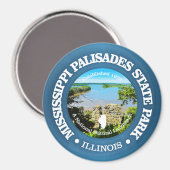 Mississippi Palisades SP Magneet (Voorkant / Achterkant)