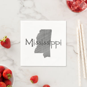 Mississippi Papierpartij Napels Servetten