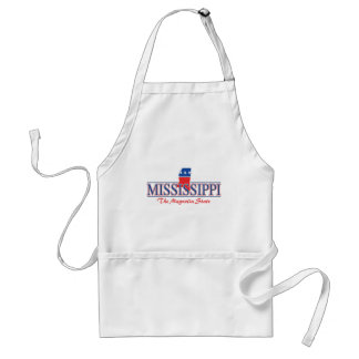 Mississippi Patriotic Apron Standaard Schort