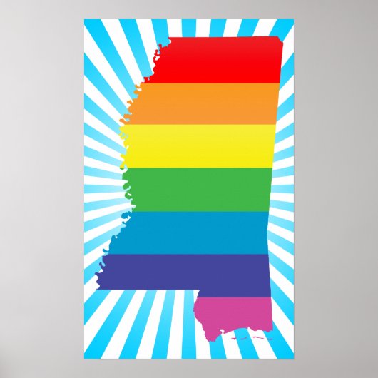 mississippi pride poster (Voorkant)