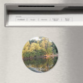 Mississippi Reflection Photo Magnet (Insitu (Vaatwasser))