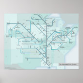 Mississippi River 18 x 24 Poster (Voorkant)