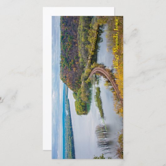 Mississippi River en beboste kliffen (Voorkant / Achterkant)