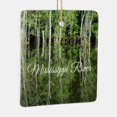 Mississippi River Iowa Banks Keepomwille Ornament (Rechts)