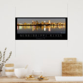 Mississippi River - Memphis TN Poster (Keuken)