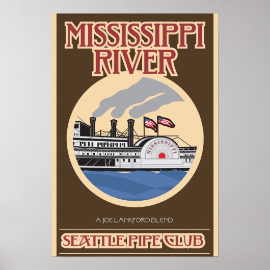 Mississippi River Print (Voorkant)