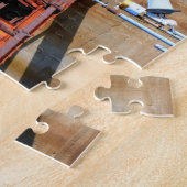 Mississippi River Train Bridge Jigzaag Puzzle Legpuzzel (Zijkant)