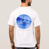 Mississippi River U.S. Snagboat J.G. Parke T-shirt (Achterkant)